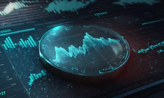 Grossi à la loupe un chart de SEO 