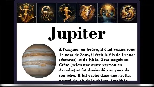 article relayant la planets Jupiter